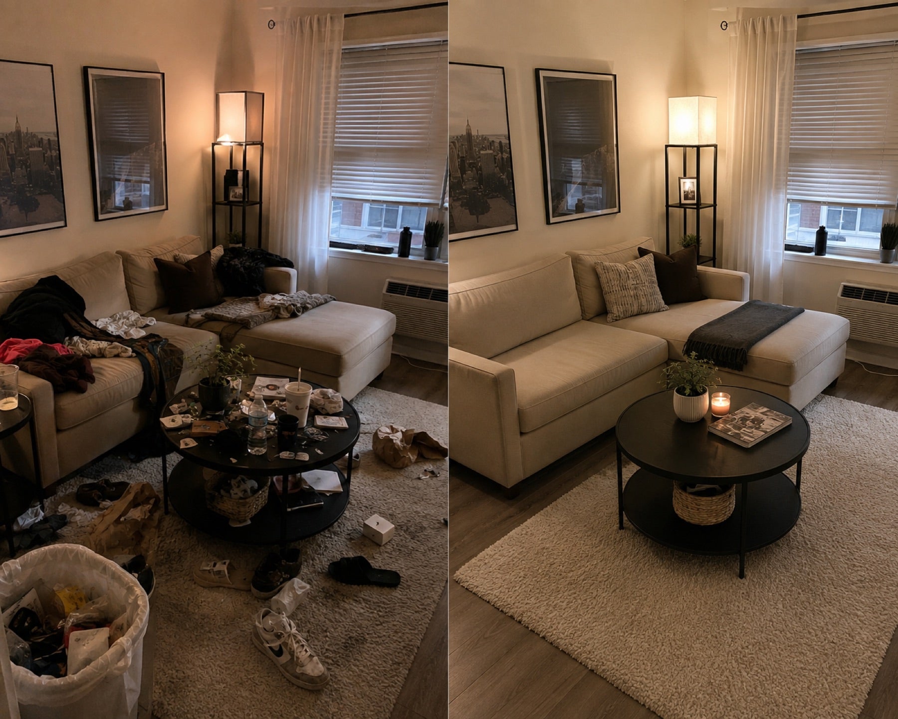 Living Room — after