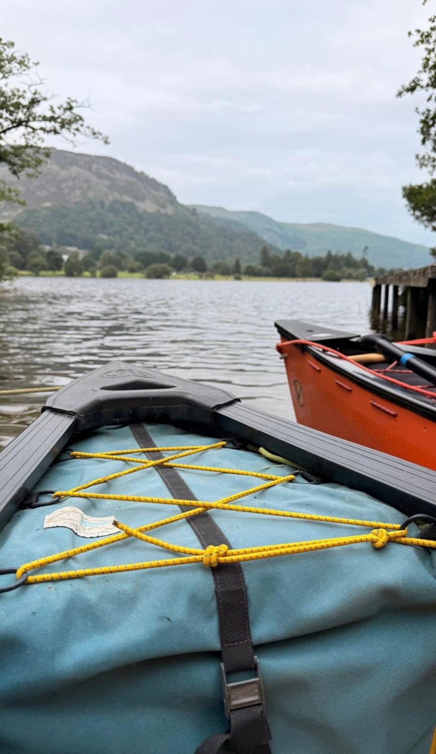 Kayaking on the lake