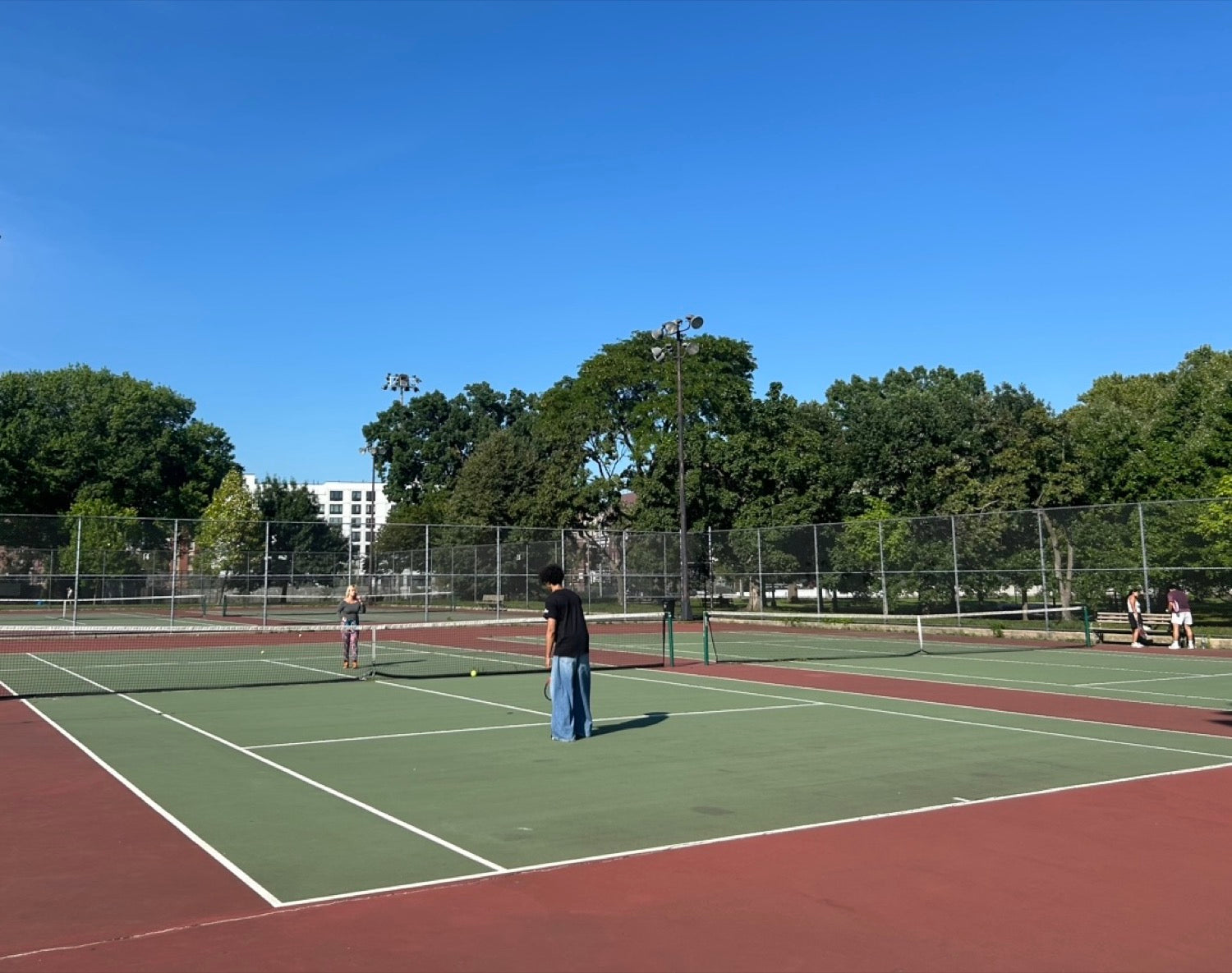 Tennis courts